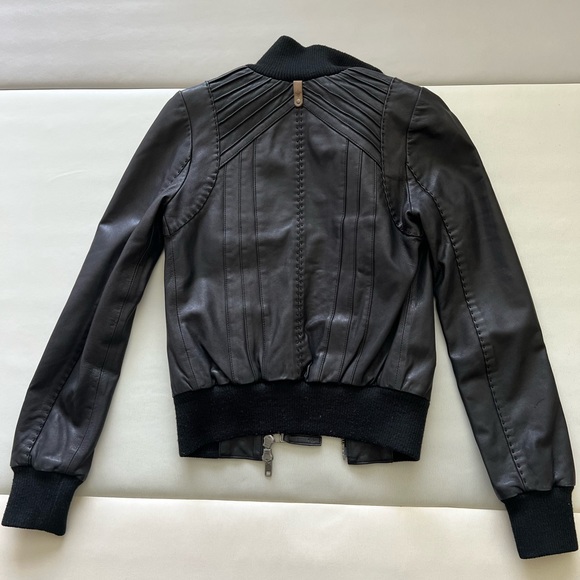 Mackage leather jacket black - Picture 2 of 6